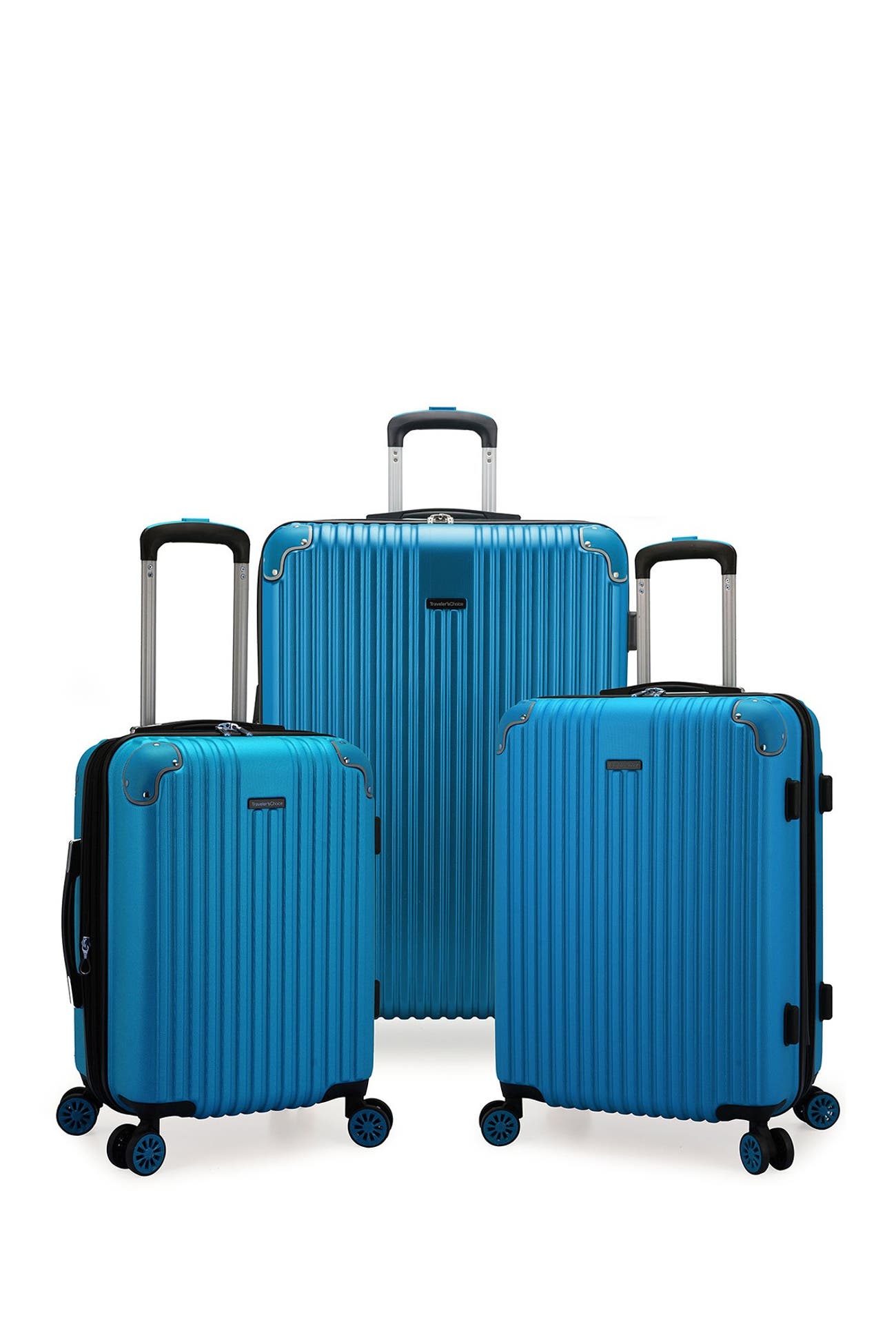 Traveler's Choice Luggage Charvi II 3Piece Expandable Hardside