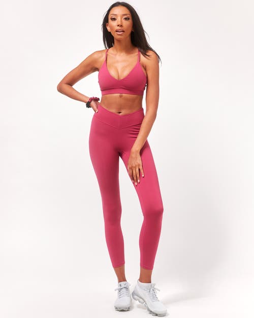 Rebody Active Vendetta Cloudlux Leggings 26" In Fuschia