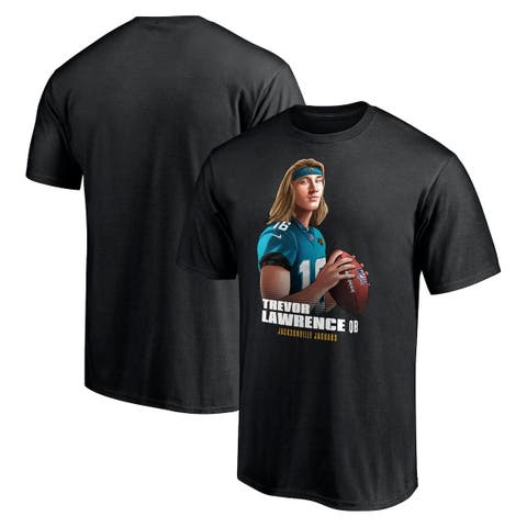 JAGS CLAWED FLAG MEN'S BLACK T-SHIRT WITH GOLD