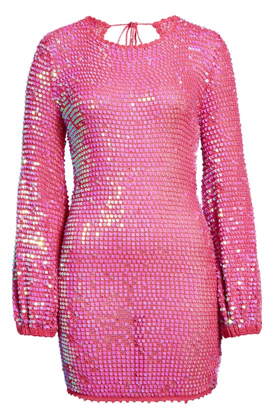 Retroféte Tara Crochet Dress In Pink | ModeSens