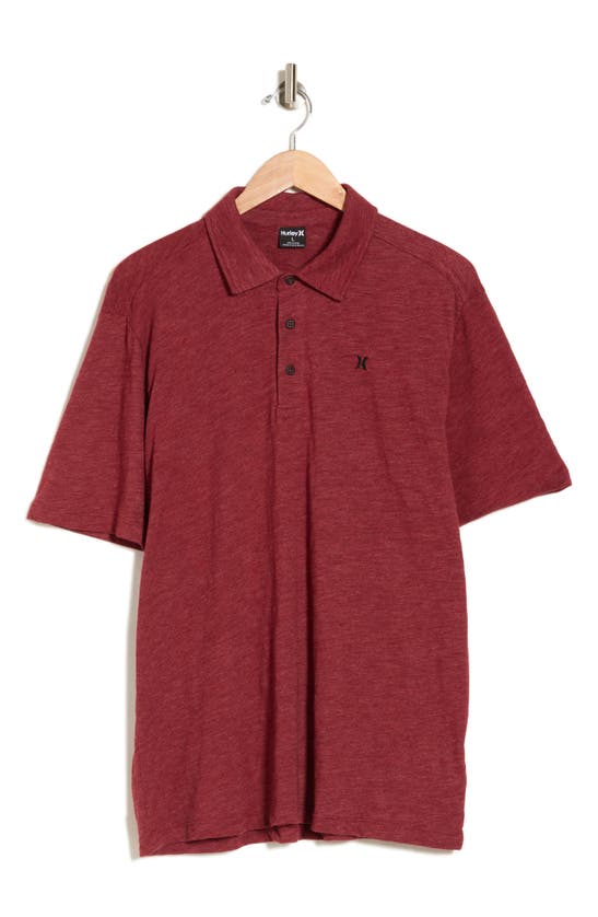Hurley Ace Vista Polo In Red