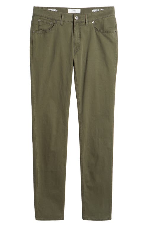 Brax Chuck Modern Fit Five-pocket Pants In Olive