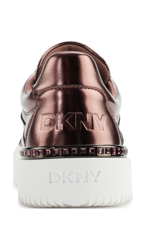 Dkny Baylor Platform Sneaker In Antique Rose
