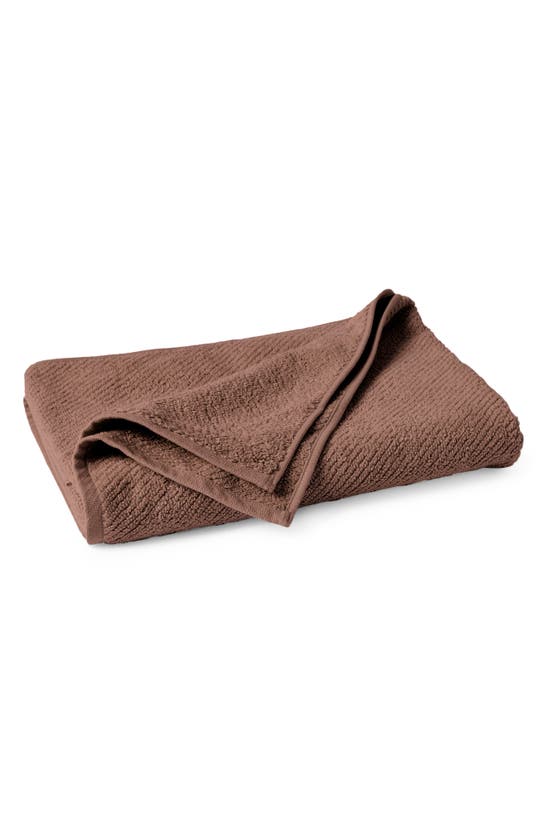 Coyuchi Air Weight® 6-piece Organic Cotton Bath Towel, Hand Towel & Washcloth Set In Redwood