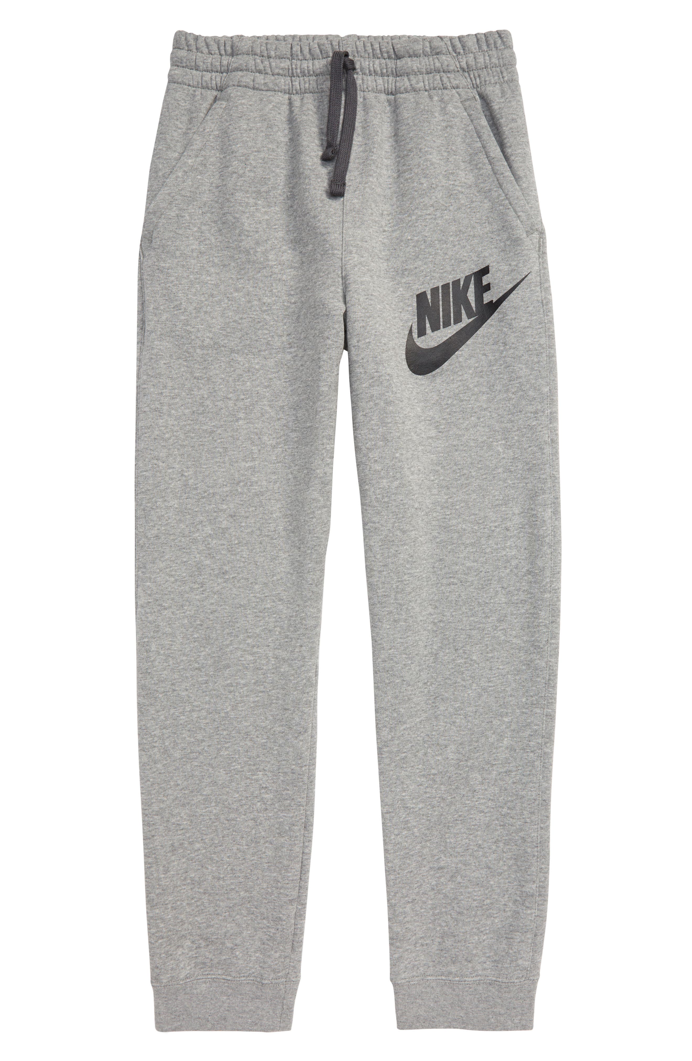 nike youth club fleece pant