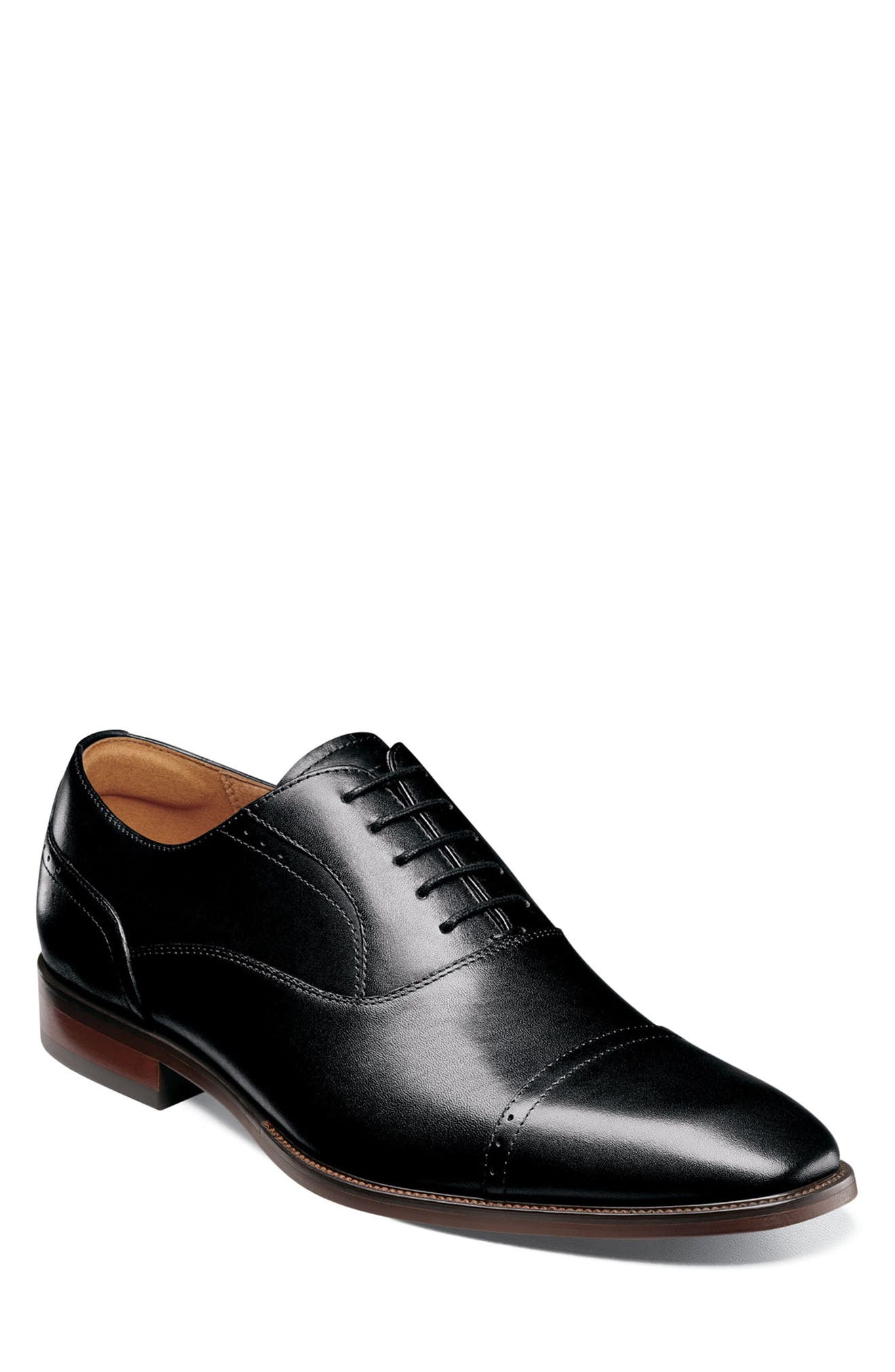 Florsheim Jackson Plain Toe Ox 11925-001 Black