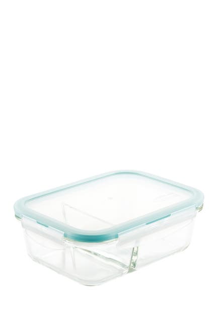 Locknlock Lock And Lock Purely Better Tm Glass Divided Rectangular Food Storage Container 32 Ounce Nordstrom Rack