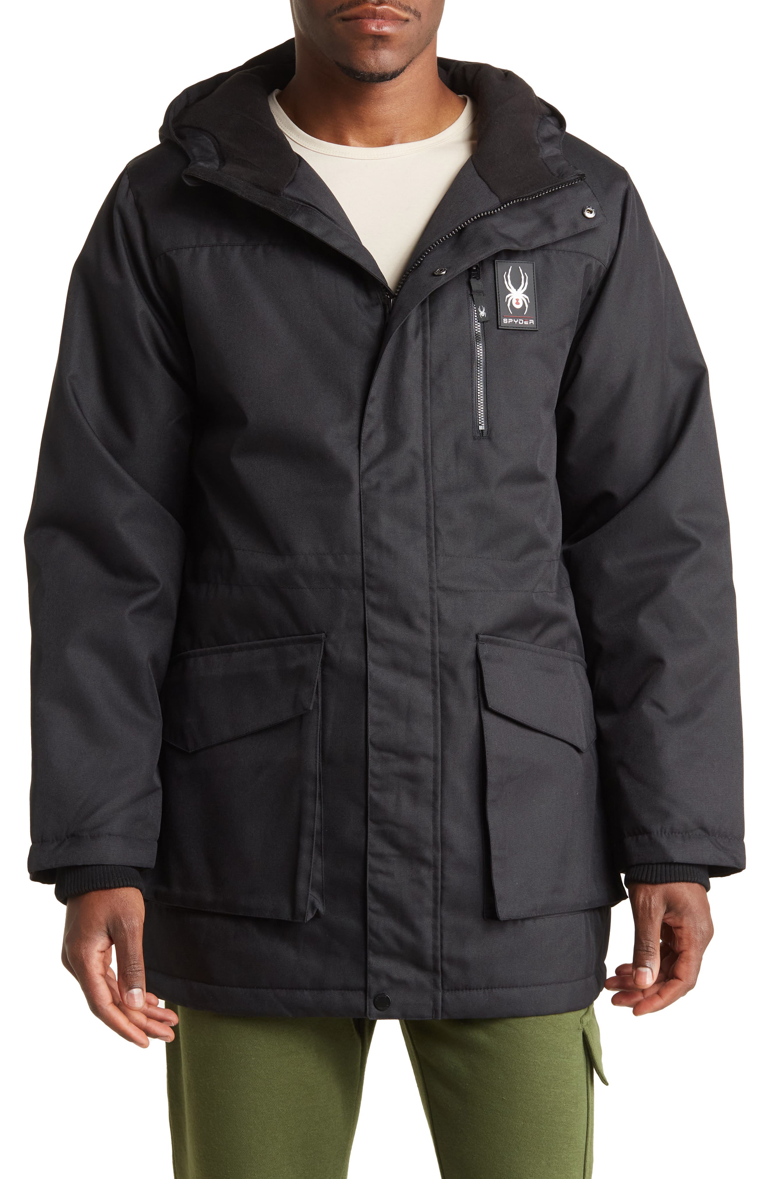 spyder coats & jackets with hood
