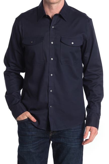 Michael Kors | Solid Slim Fit Shirt | Nordstrom Rack