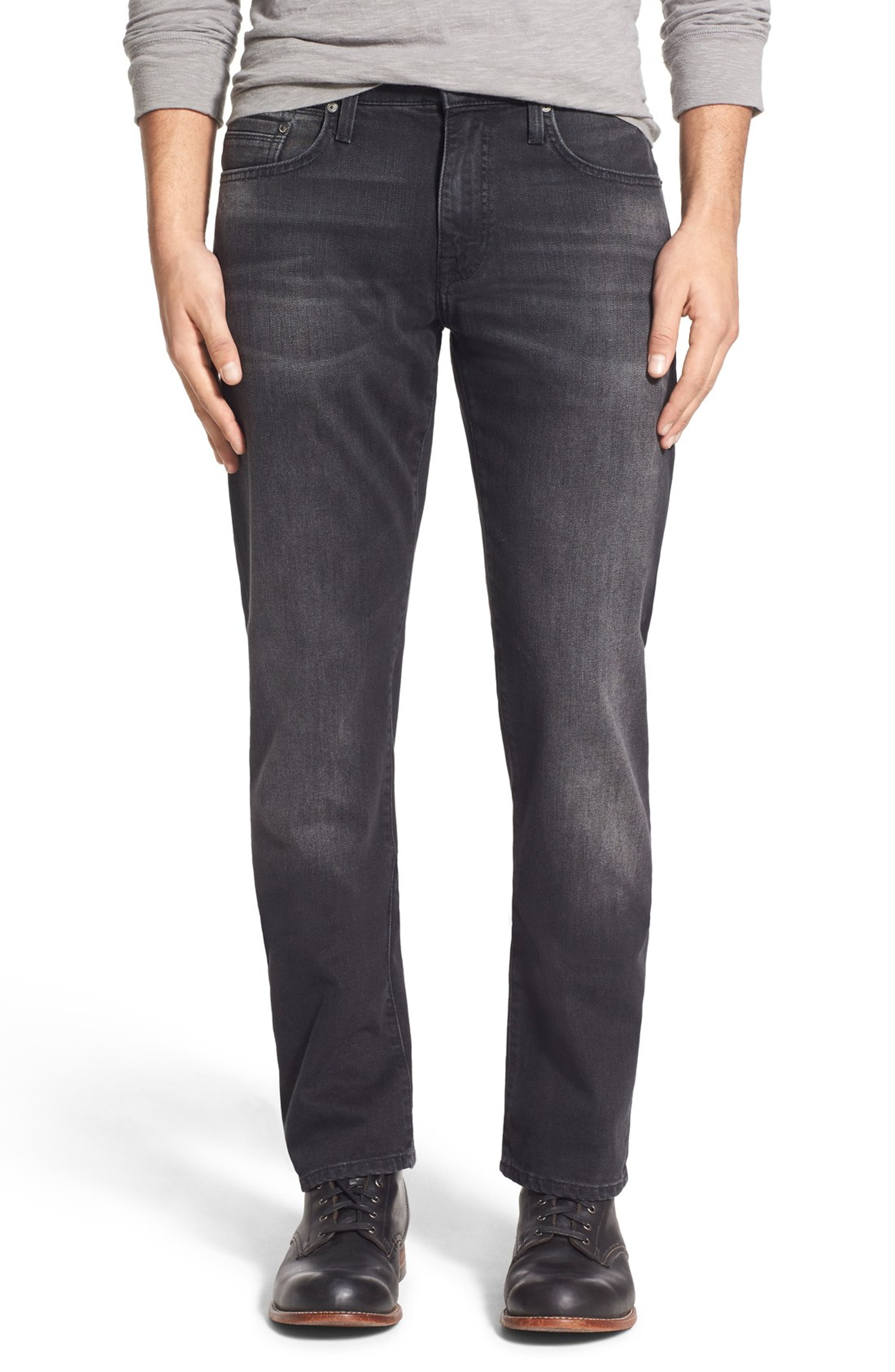 Mavi Jeans 'Zach' Straight Leg Jeans (Smoke Used Williamsburg) | Nordstrom