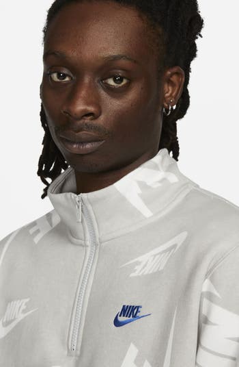 Nike Half Zip Print Pullover
