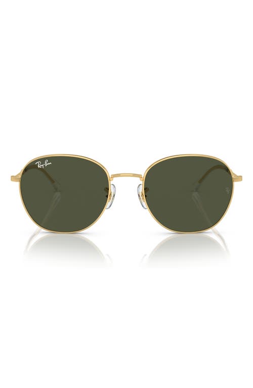 Ray-Ban 55mm Phantos Sunglasses in Gold Flash at Nordstrom