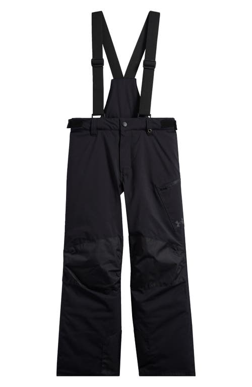 Under Armour Kids' Rooter Insulated Snow Pants in Black 