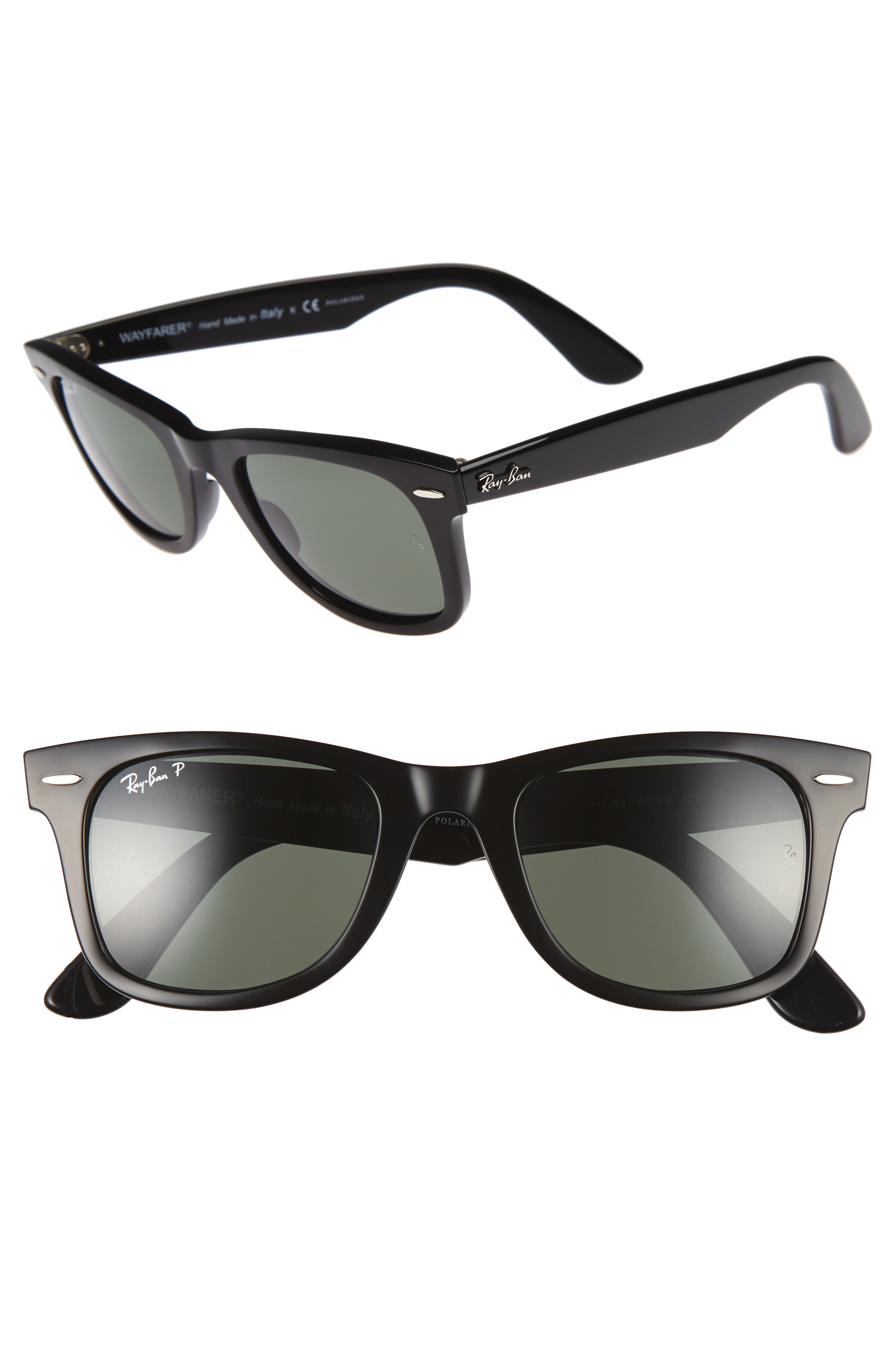 Ray-Ban 'Classic Wayfarer' 50mm Polarized Sunglasses | Nordstrom