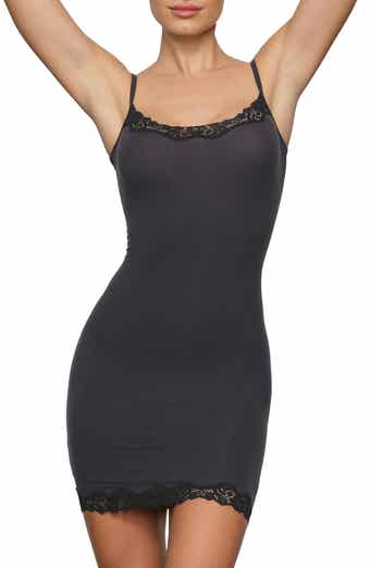 Track Deep Plunge Shapewear Mid Thigh Bodysuit - Cocoa - 3X at Skims