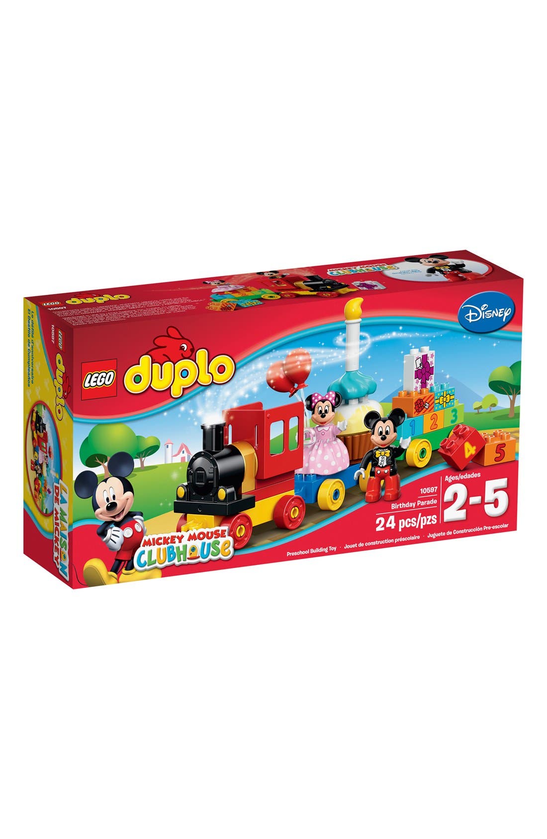 mickey mouse duplo train