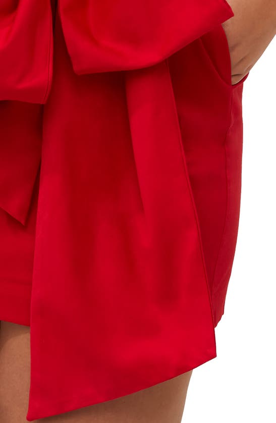 French Connection Florida Winter Womens Faux Wrap Cocktail Mini Dress In Royal Scar