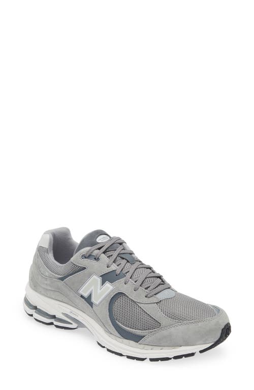 Shop New Balance 2002r Sneaker In Steel/lead