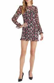 VERO MODA Xenia Ruched Long Sleeve Minidress | Nordstrom VERO MODA Xenia Ruched Long Sleeve Minidress | Nordstrom