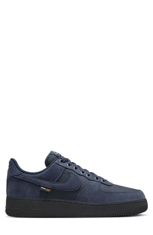 Shop Nike Air Force 1 '07 Sneaker In Dark Obsidian/black