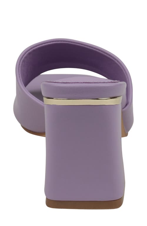 Good Choice New York Soho Slide Sandal In Lilac