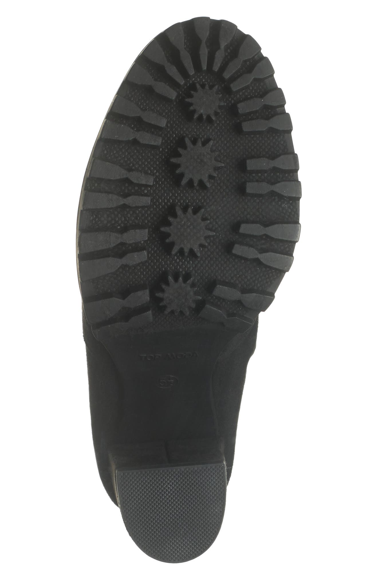 Top Guy Shoes Top Guy Suede Low Bootie in Black at Nordstrom Rack, Size 6