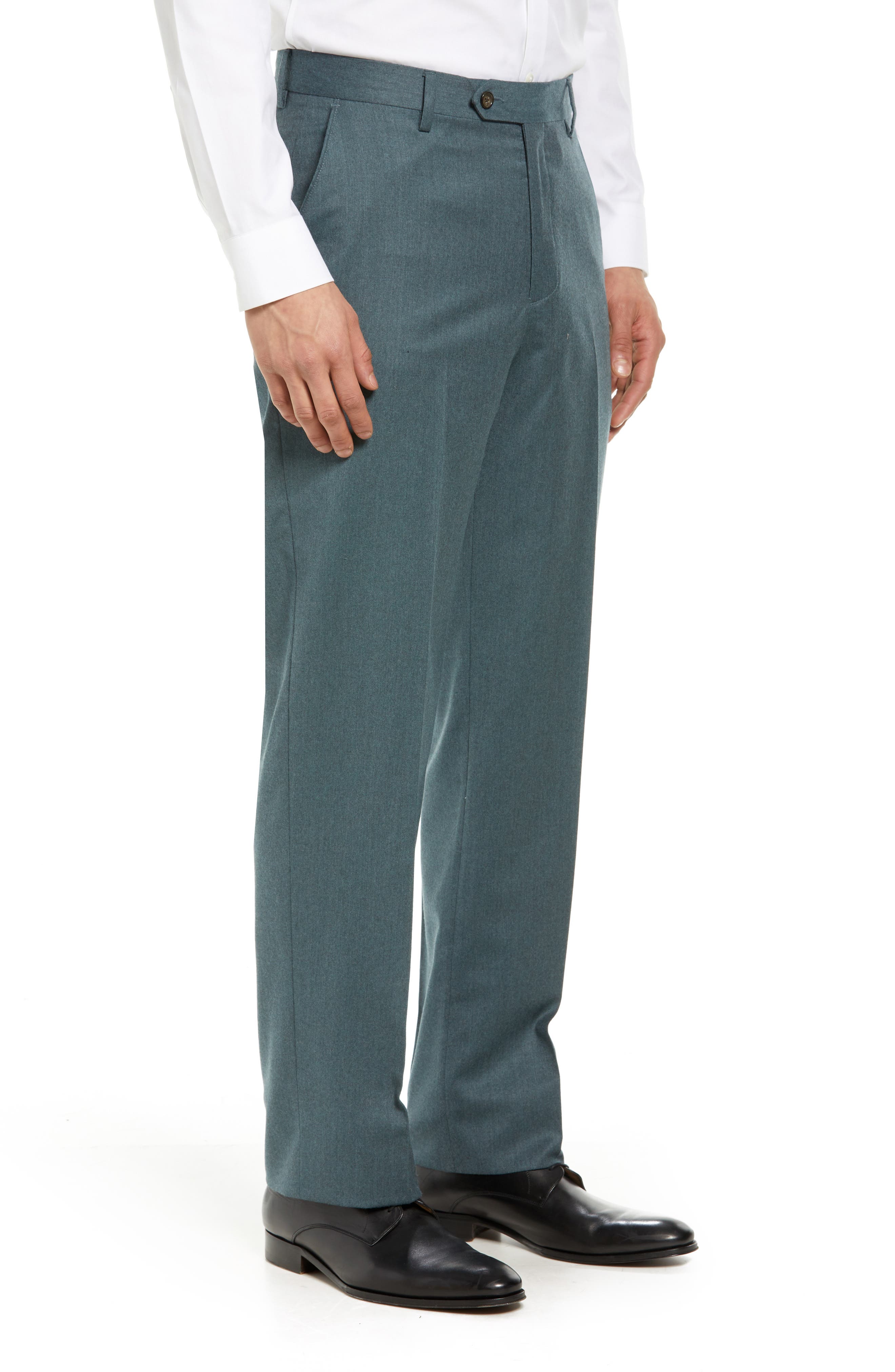 Berle Wool Flannel Flat Front Classic 