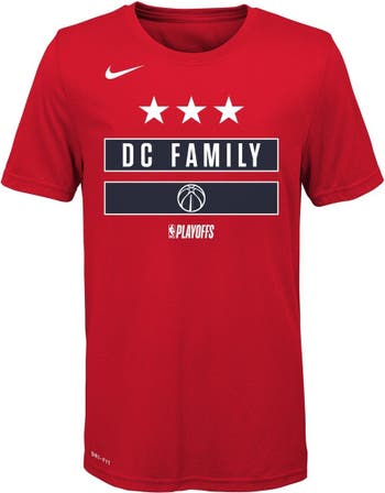 Youth Nike Red Washington Wizards NBA Playoffs Mantra Performance T-Shirt