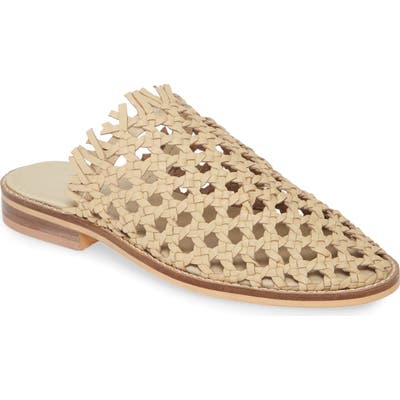 Free People Mirage Woven Mule, White