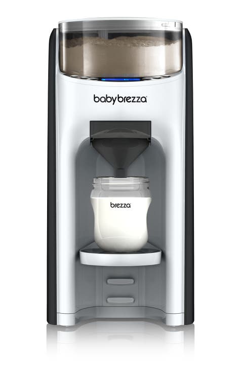  Baby Brezza New and Improved Formula Pro Advanced Formula  Dispenser Machine - Automatically Mix a Warm Formula Bottle Instantly -  Easily Make Bottle with Automatic Powder Blending, White : Baby