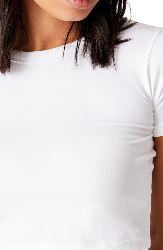 Shop Cotton On Crop T-shirt In White