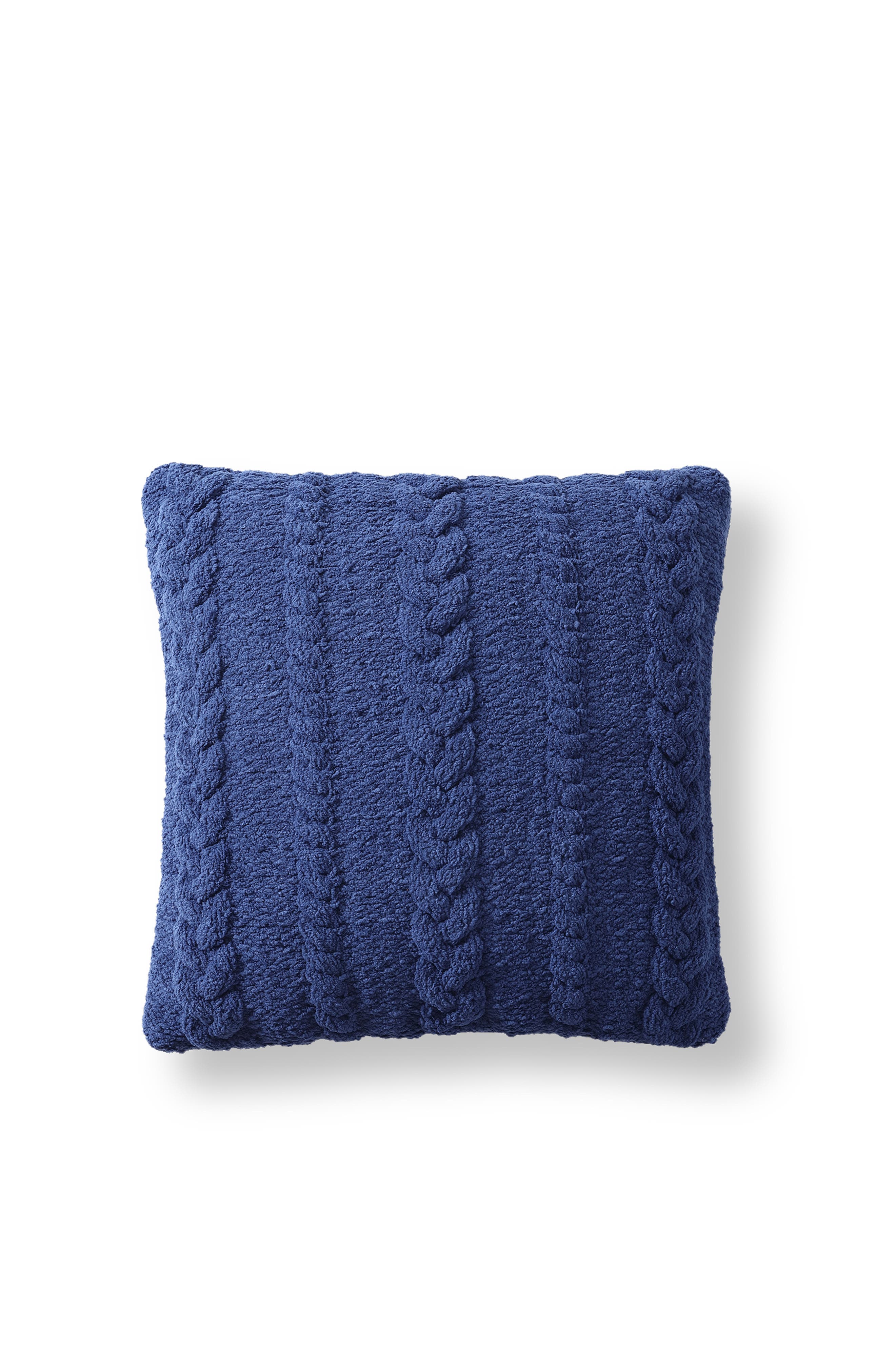 small blue pillow