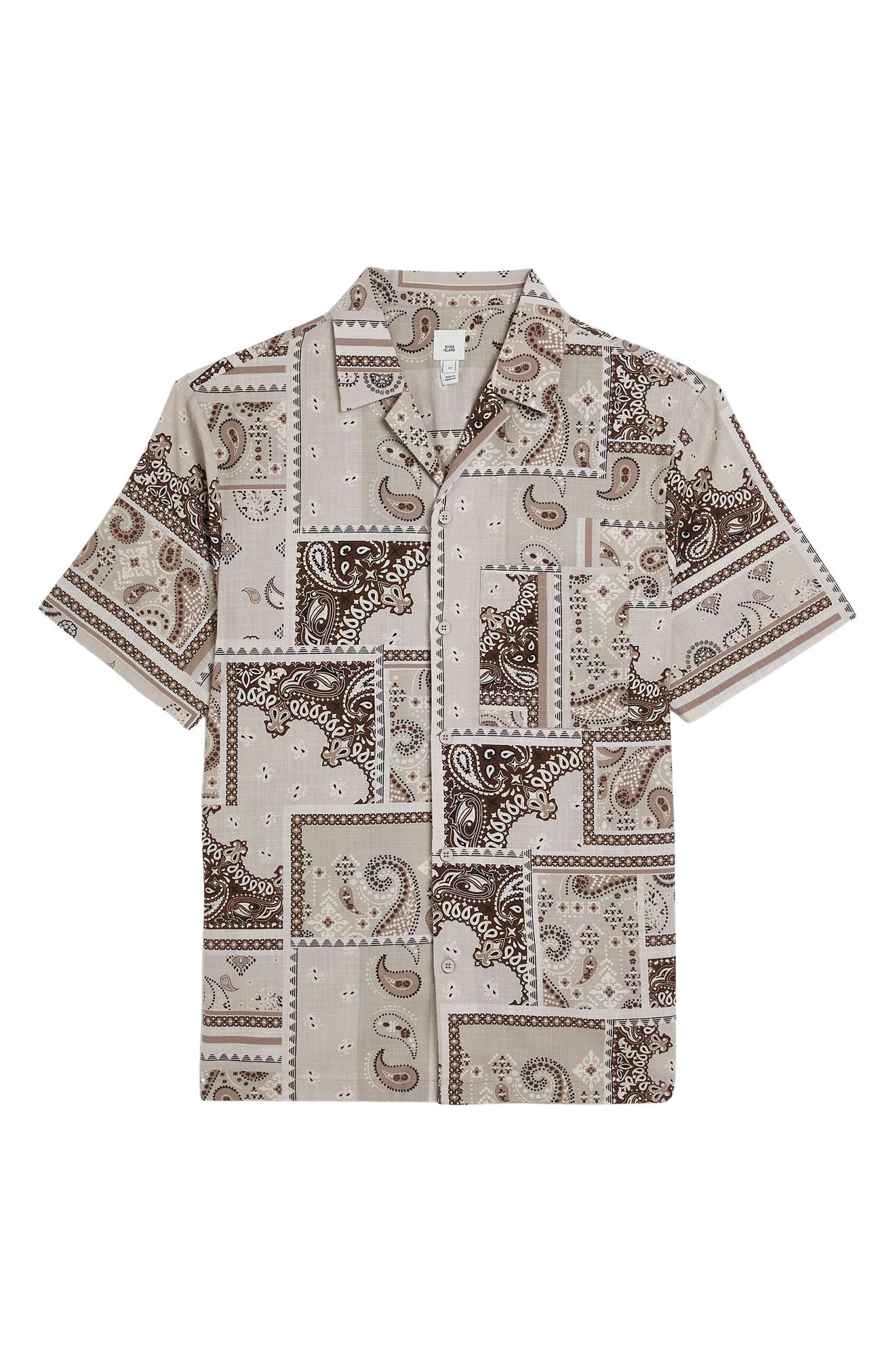 River Island Paisley Patchwork Short 