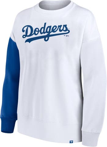 Women's Fanatics Branded White Los Angeles Dodgers Long Sleeve T-Shirt
