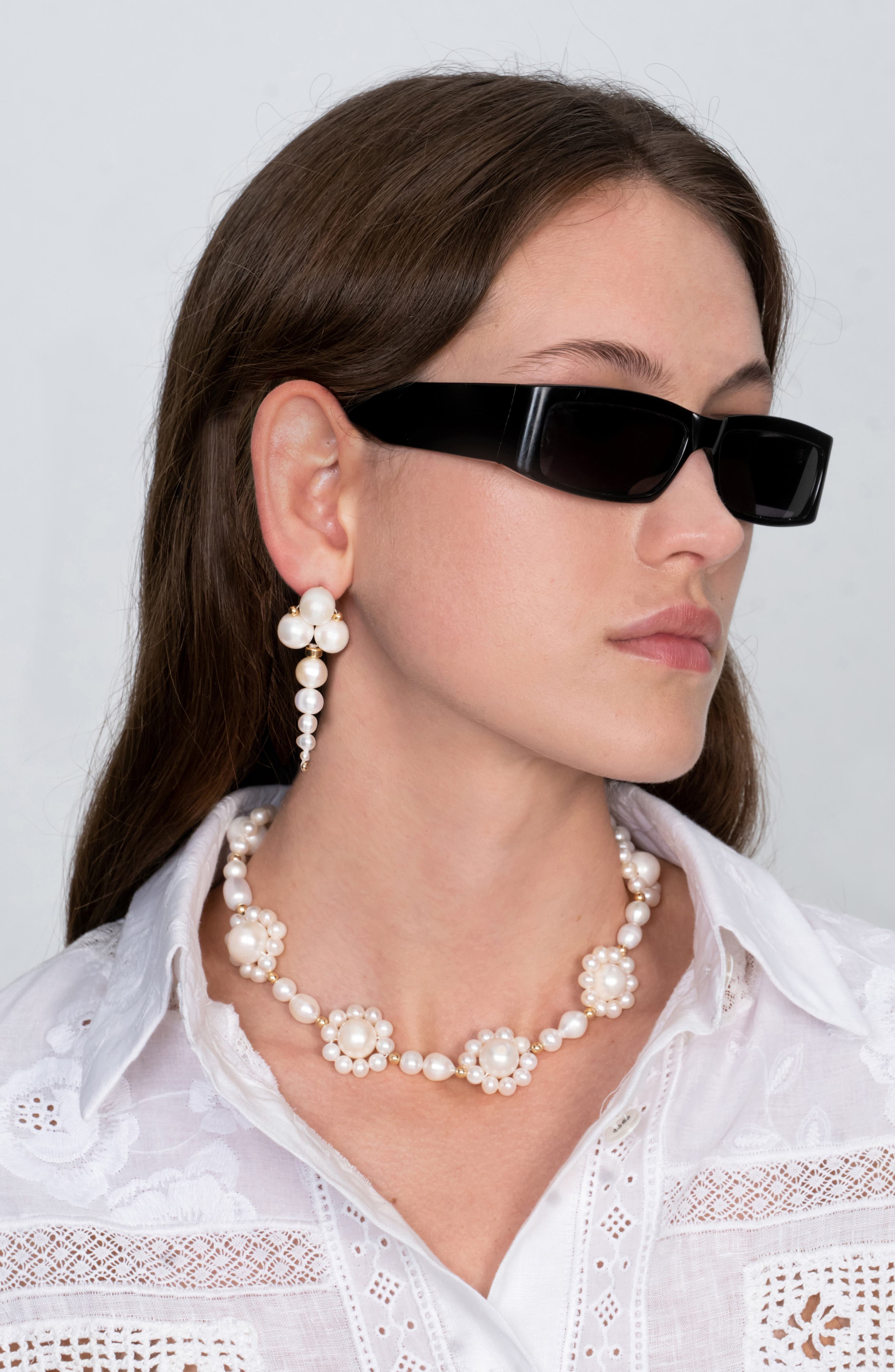 Éliou Kaia Floral Freshwater Pearl 