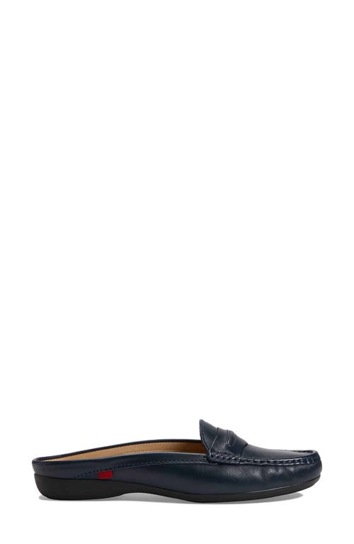Marc Joseph New York Lawrence Mule In Navy Napa
