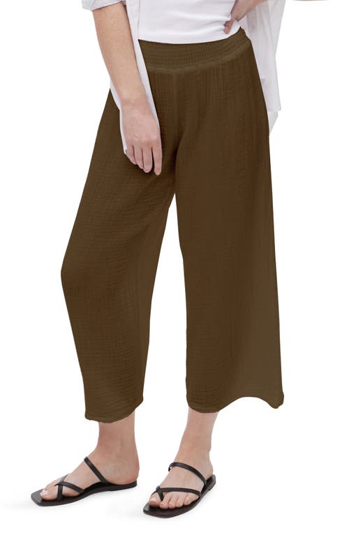 Michael Stars Medina Smocked Waist Wide Leg Pants at Nordstrom,