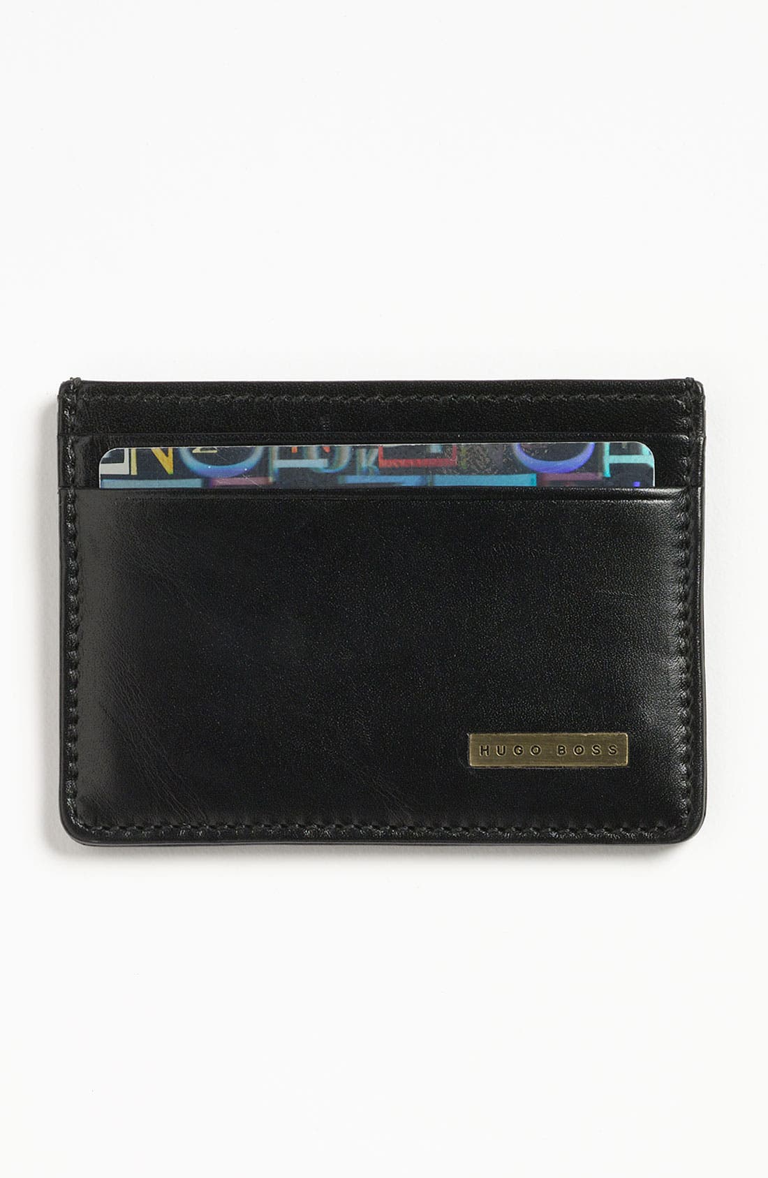 BOSS 'Bellness' Leather Card Holder Nordstrom