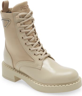 Prada combat boots deals womens