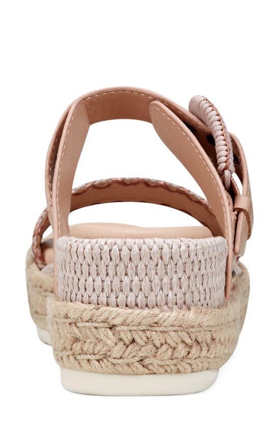 Shop Earth ® Colla Espadrille Wedge Sandal In Light Pink