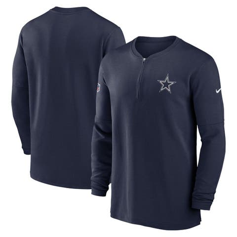 Nike Youth Dallas Cowboys Rewind Club Fleece Royal Long Sleeve T-Shirt