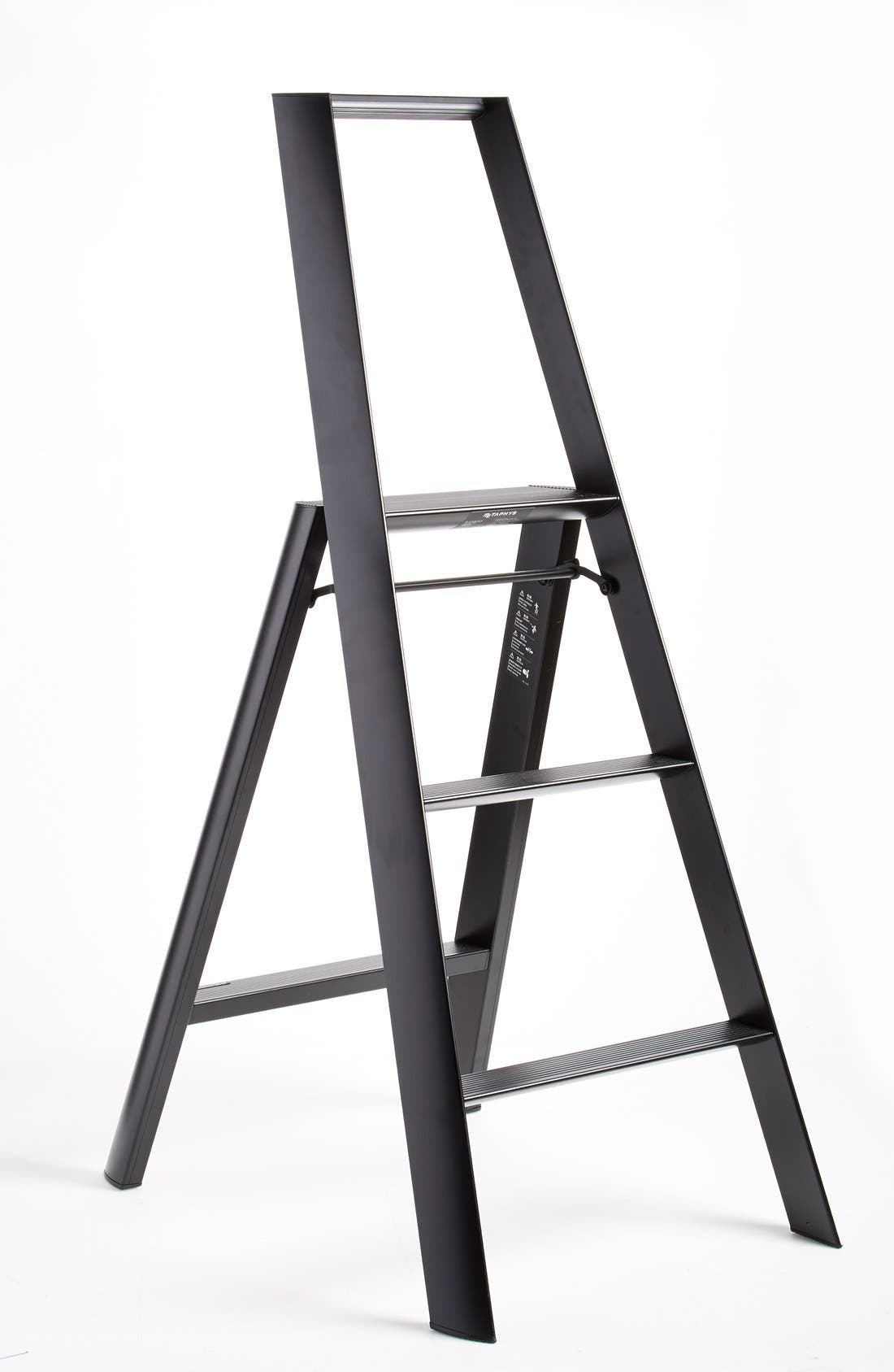 White Hasegawa Ladders Lucano Stepladder 3 Step
