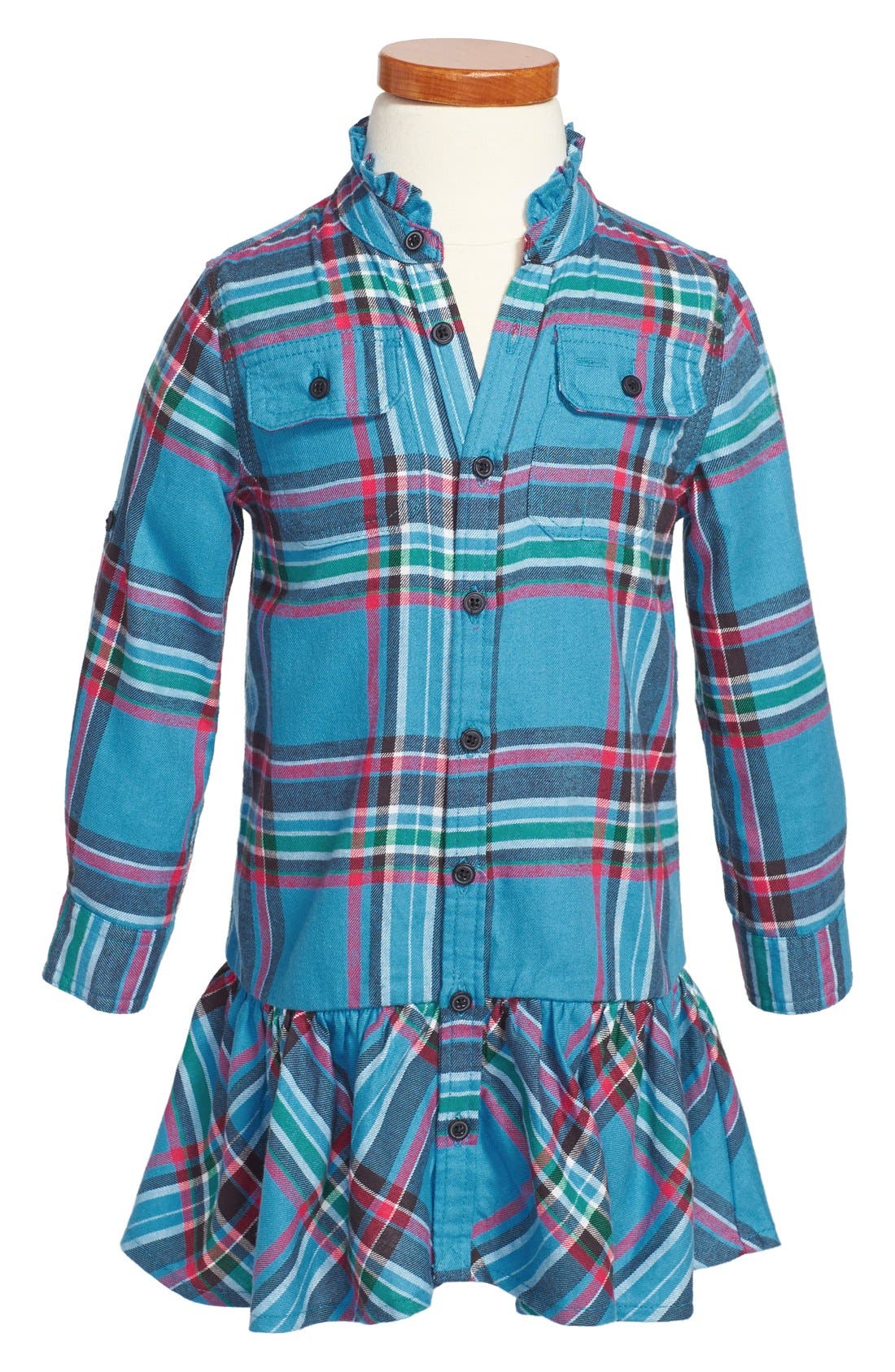 ralph lauren plaid toddler dress