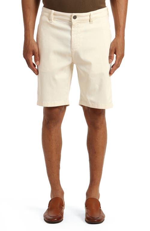 34 Heritage Nevada Flat Front Shorts in Coconut Soft Touch