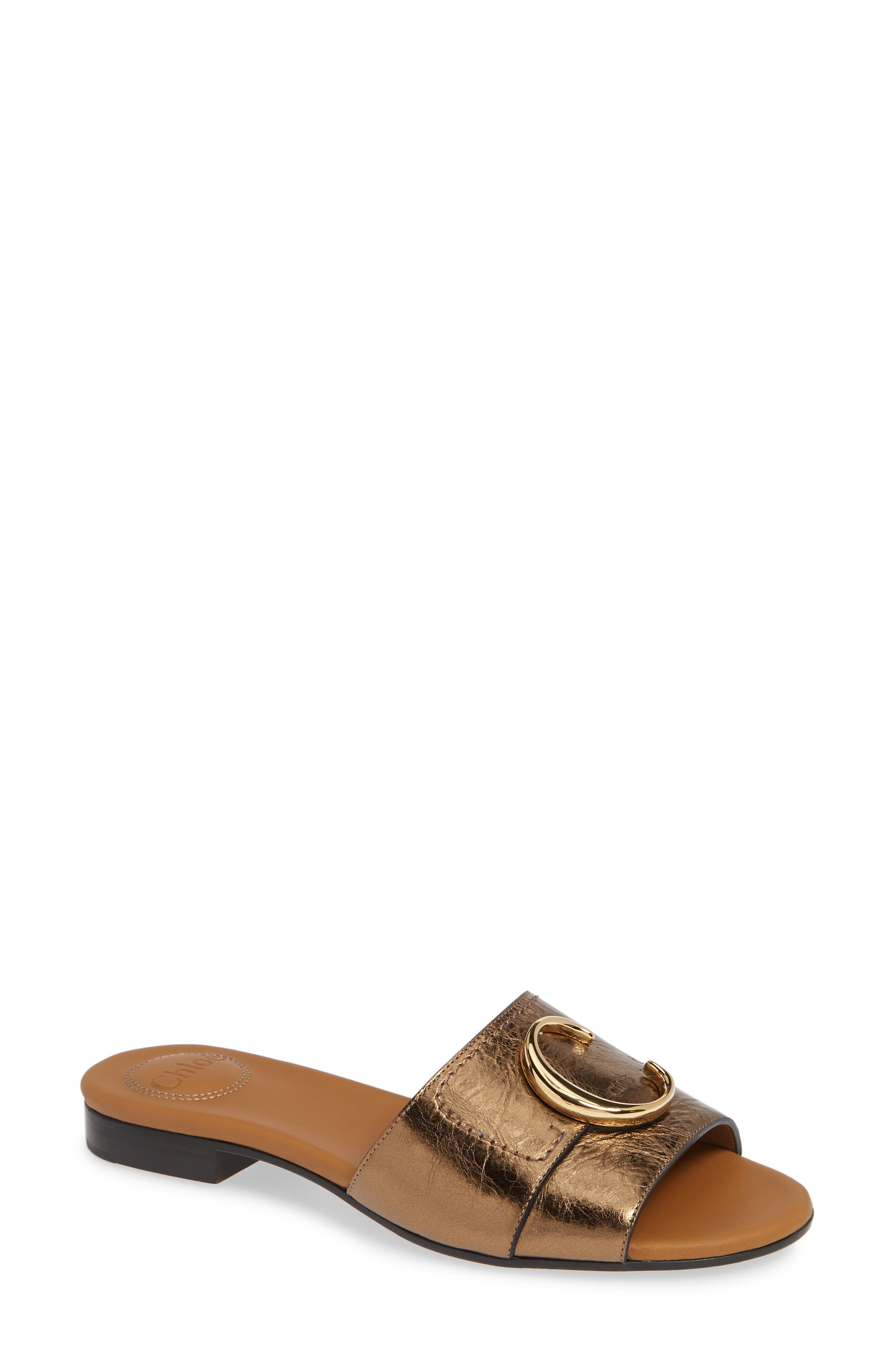 Chloe Cstory Slide Sandal