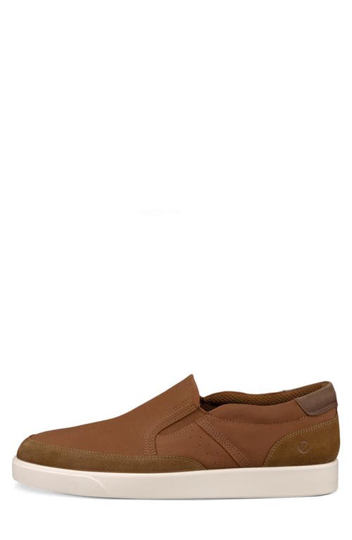 Shop Ecco Street Lite Slip-on Sneaker In Camel/camel/cocoa Brown