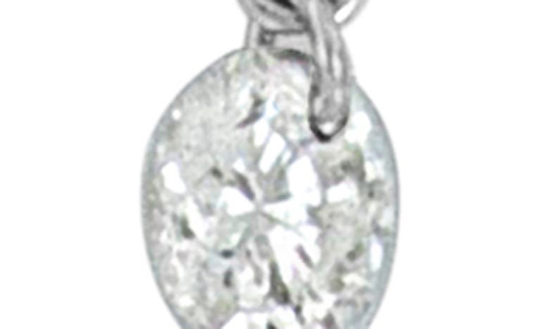 Bony Levy Monaco Diamond Station Necklace In 18k White Gold