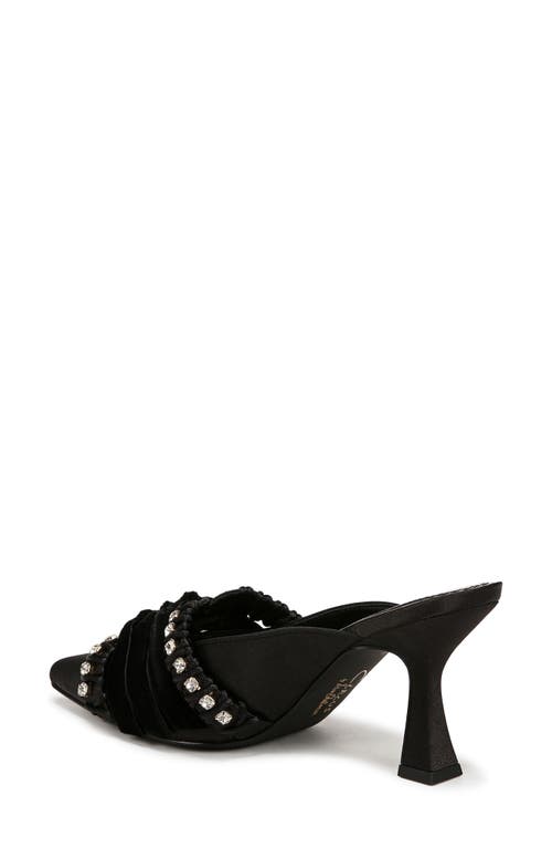 Shop Circus Ny By Sam Edelman Tristyn Jeweled Velvet Mule Pump In Black