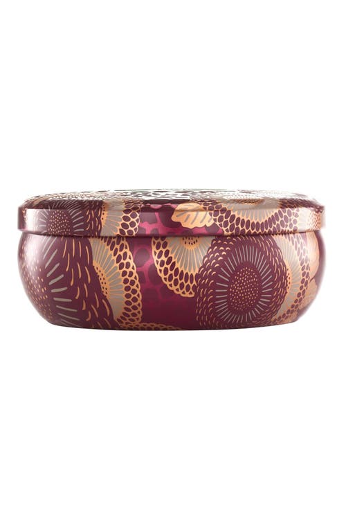 Voluspa Foraged Wildberry Three-wick Tin Candle In Foraged Wildberry