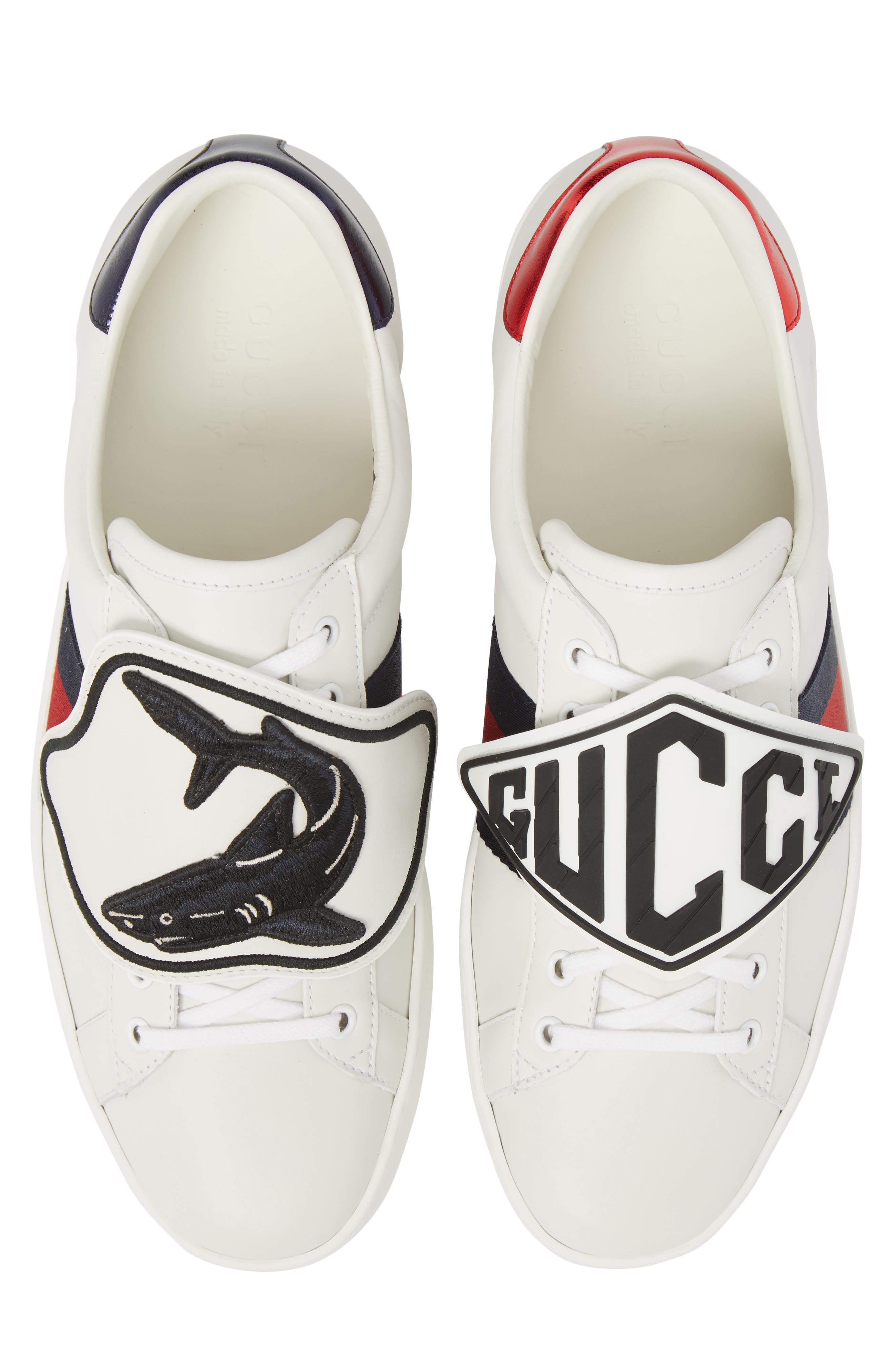 gucci patch sneakers